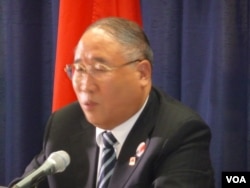 中國國家發展和改革委員會副主任解振華(張蓉湘拍攝)