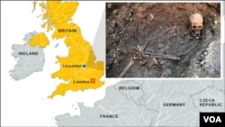 發現理查三世骸骨的萊斯特城位於英格蘭中部