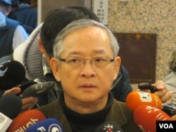 台湾执政党国民党立委林郁方（美国之音张永泰拍摄）