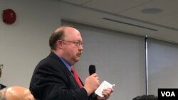 美國國際評估與戰略中心亞洲軍事資深研究員費舍爾(Rick Fisher)(美國之音黎堡2019年5月14日