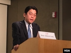 台湾驻美军事代表团团长杨大伟(2015年12月1日，美国之音钟辰芳拍摄)