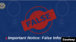 美國駐港澳總領事館發聲明指責中資媒體造謠（美領館推文截圖）