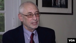 美國哥倫比亞大學政治學教授黎安友(Andrew Nathan) 接受美國之音專訪。（2018年11月1日）