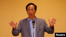 台灣鴻海集團公司創辦人郭台銘。