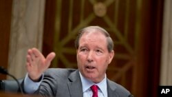 资料照：新墨西哥州前民主党参议员尤德尔