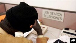 美國失業者為搵工而煩惱