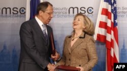 Сергей Лавров и Хиллари Клинтон