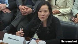 六四历史学者何晓清2024年12月5日在CECC听证会上发言。