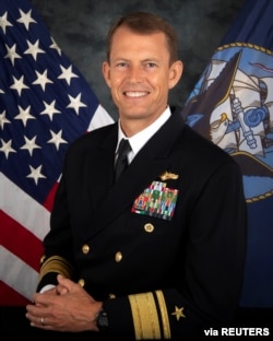 資料照片：美國國防部公佈的海軍少將史達曼的照片