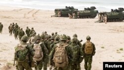 加拿大軍隊參加6月28日子加州舉行的環太軍演。