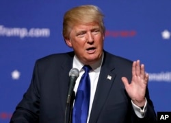 唐纳德·川普(Donald Trump)共和党总统参选人