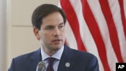 來自佛羅里達州的共和黨國會參議員魯比奧(資料圖片)