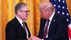 Keir Starmer in Washington to meet President Trump.