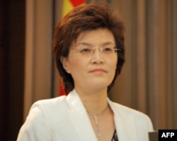 中国外交部发言人姜瑜(资料照片)