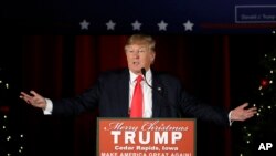 美國共和黨總統候選人川普