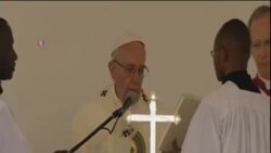 教宗呼籲各宗教進行對話以防止暴力