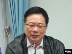 台湾执政党国民党立委蔡正元(美国之音张永泰拍摄)