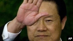 中国主管司法公安的政法委书记周永康(资料照片)