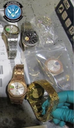 來自中國的假冒手錶（CBP）