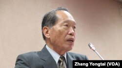 台灣執政黨國民黨立委陳鎮湘 (美國之音張永泰拍攝)