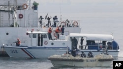 菲律賓海岸警衛隊和日本海上保安廳灣舉行聯合海上執法演習