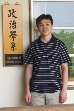 位於中台灣台中的東海大學政治學系教授沈有忠（照片提供：沈有忠）