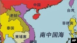 南中國海區域圖