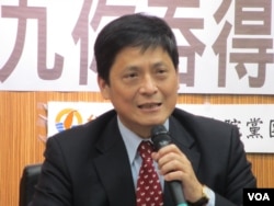 台灣在野黨台聯黨立委賴振昌(美國之音張永泰 拍攝)