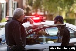 美國前總統奧巴馬華盛頓住所附近的特勤人員