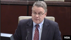 史密斯眾議員星期三主持聽證