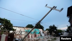 墨西哥胡奇坦震后景象 (2017年9月8日)