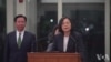 台湾总统蔡英文称此次过境美国待遇前所未有