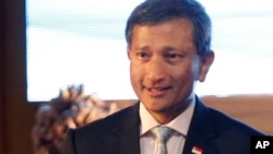 新加坡外交部长维文(资料照片)