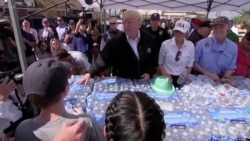 特朗普赞扬飓风迈克尔后的援救工作