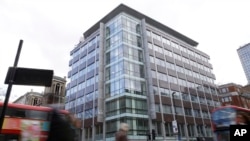 劍橋分析公司在倫敦市中心牛津街的辦公室所在地