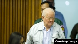 紅色高棉的前主席喬森潘(資料照片）