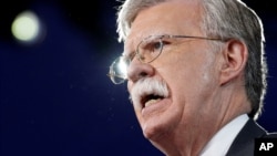 即将出任川普总统国家安全顾问的前美国驻联合国大使博尔顿 （John Bolton）（资料照片）