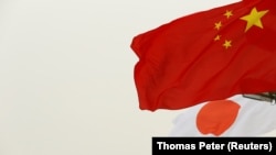 中國與日本國旗