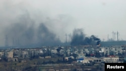 俄軍繼續攻打前線城市巴赫穆特。（2023年1月5日）