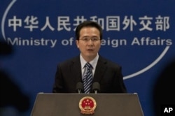 中国外交部发言人洪磊