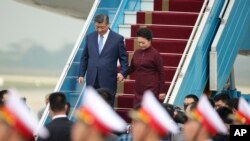 中国国家主席习近平2023年12月12日开始对越南进行为期两天的访问。（美联社）