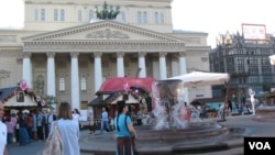 莫斯科大劇院。普京和安倍5月26日將在這裡出席兩國國家年開幕式。 