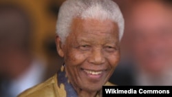 前南非总统曼德拉。