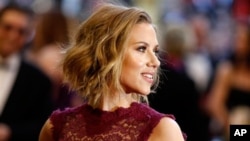 被黑客盜取照片的荷李活女星史嘉麗祖安遜(資料圖片)