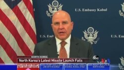 2017-04-17 美國之音視頻新聞: 麥克馬斯特透露美中正就北韓問題制訂選擇方案 (粵 語)