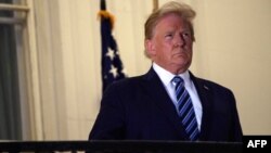 特朗普总统10月5日出院返回白宫