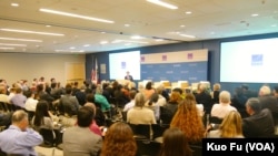 兰德公司举行的东亚安全研讨会（美国之音国符拍摄）