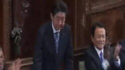 自民黨總裁安倍晉三再次擔任日本首相