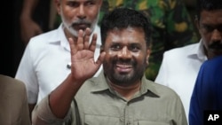 斯里兰卡的马克思主义政治人物阿努拉·库马拉·迪萨纳亚克(Anura Kumara Dissanayake)