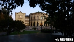 挪威議會大廈。